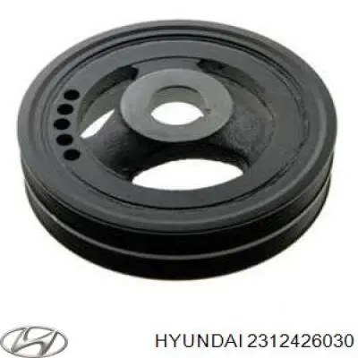 Шкив коленвала (демпфер) Hyundai/Kia 2312426030 цена, от 37.95 USD