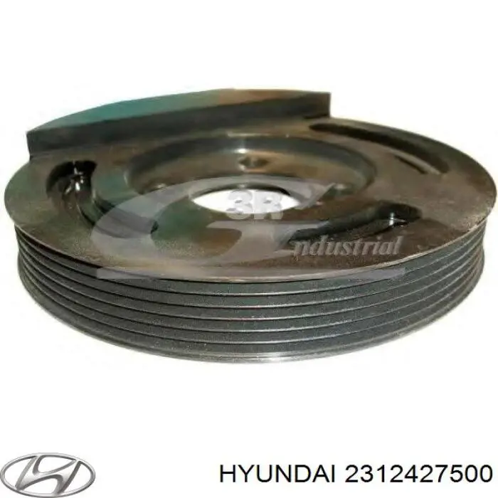Шкив коленвала (демпфер) Hyundai/Kia 2312427500 цена, от 34.84 USD