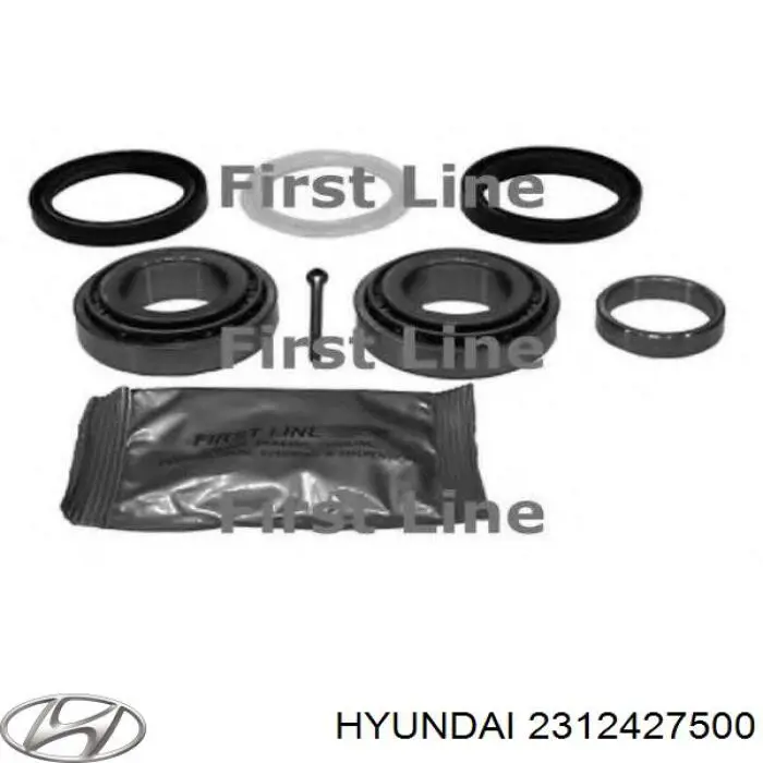 Купить 2312427500 Hyundai/Kia Шкив-демпфер коленвала