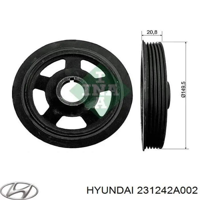 231242A002 Hyundai/Kia 