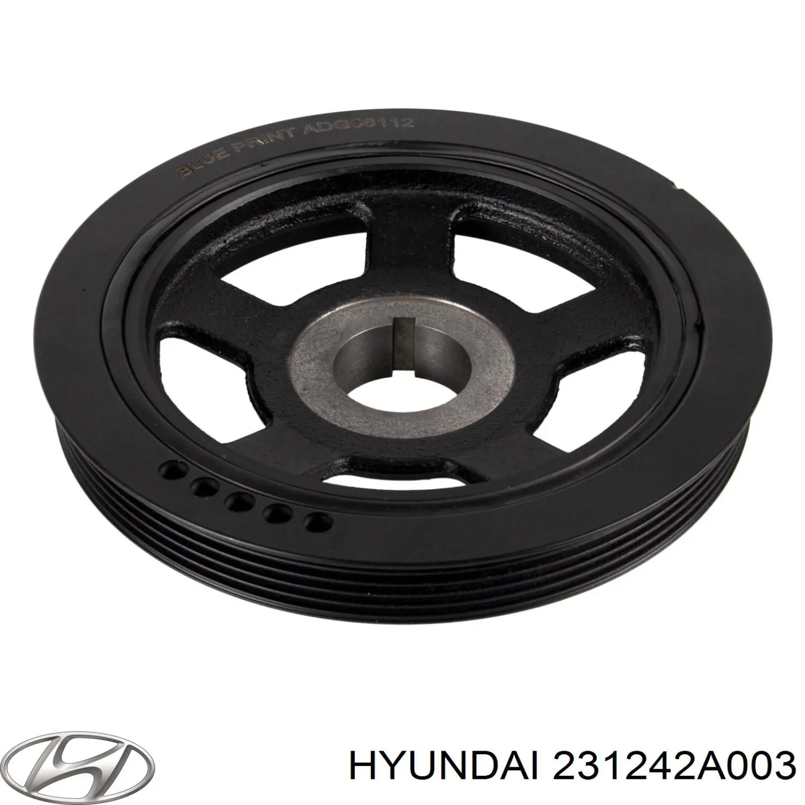231242A003 Hyundai/Kia Шкив коленчатого вала