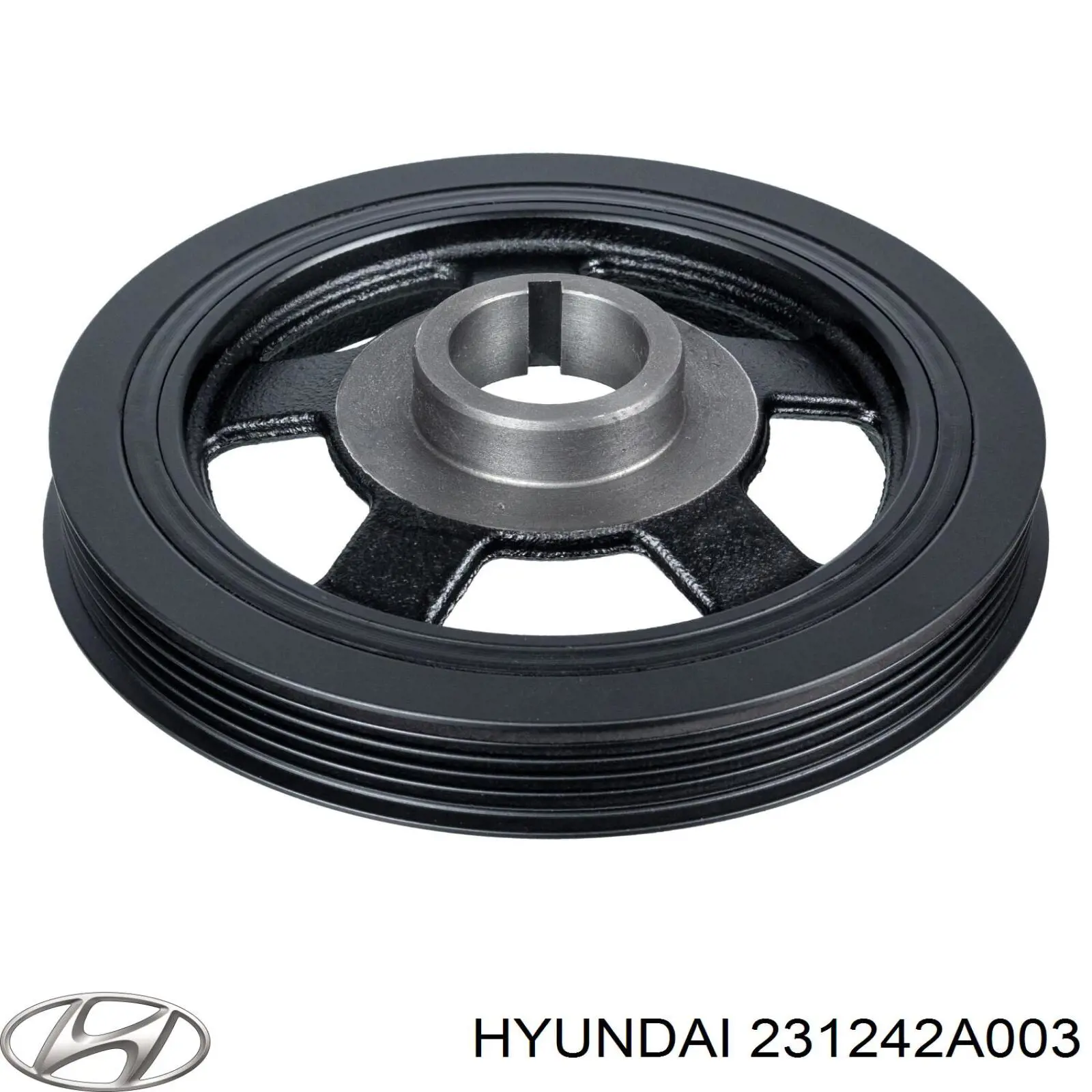Шкив коленвала (демпфер) Hyundai/Kia 231242A003 цена, от 19.00 USD