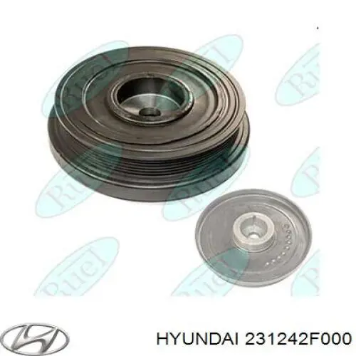 231242F000 Hyundai/Kia Шкив коленчатого вала