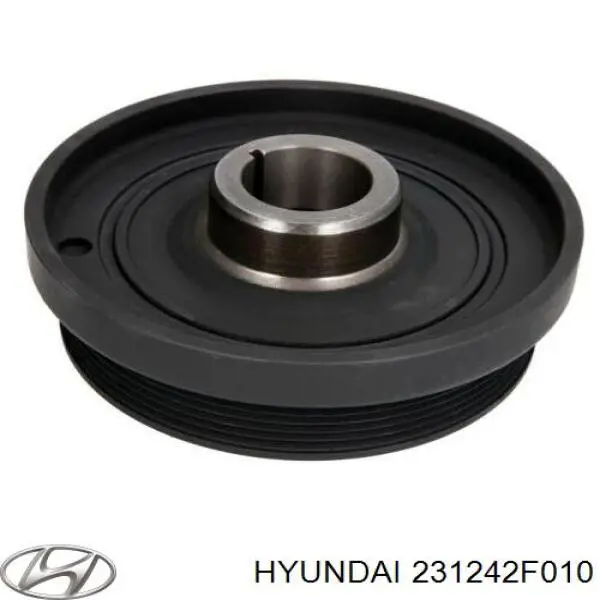 Демпфер коленвала Hyundai/Kia 231242F010
