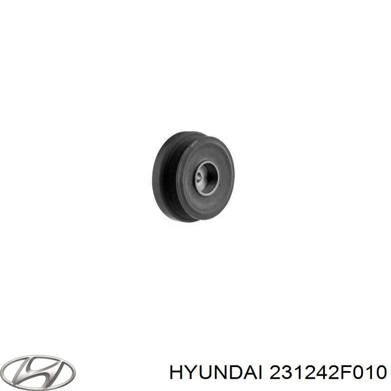 Шкив коленвала (демпфер) Hyundai/Kia 231242F010 цена, от 64.90 USD