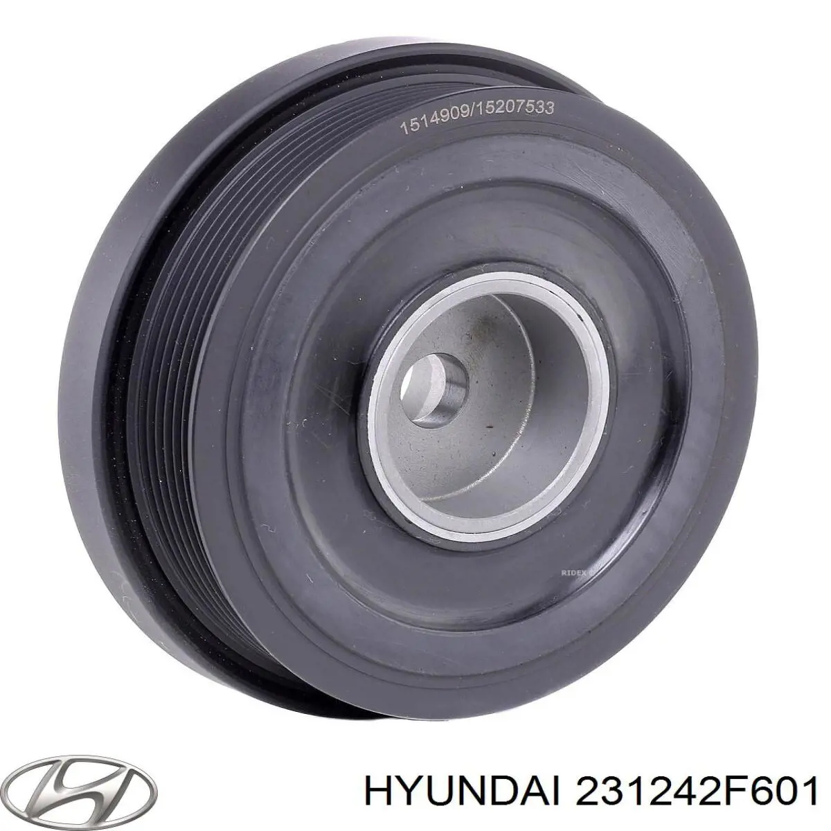 Купить 231242F601 Hyundai/Kia Шкив-демпфер коленвала