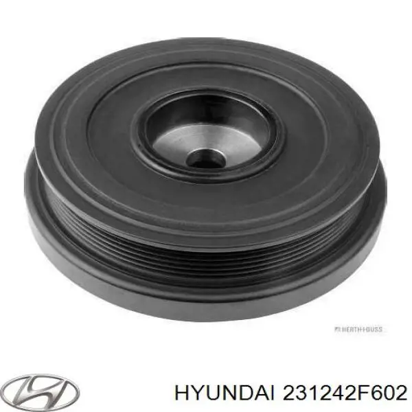 Шкив коленвала (демпфер) Hyundai/Kia 231242F602 цена, от 98.90 USD