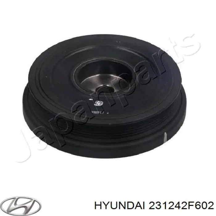 Шкив коленвала (демпфер) Hyundai/Kia 231242F602 цена, от 98.90 USD