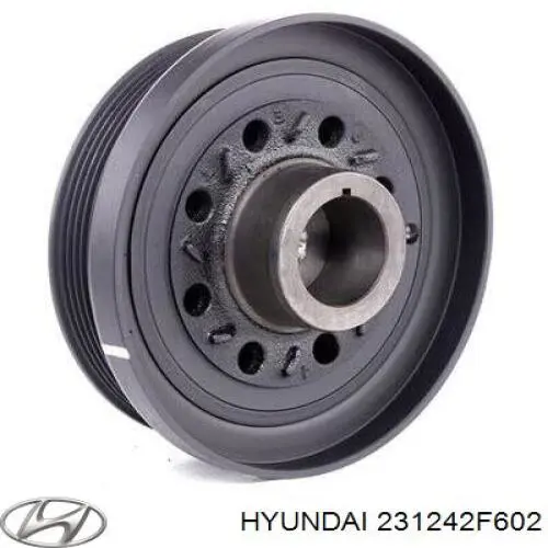 Купить 231242F602 Hyundai/Kia Шкив-демпфер коленвала