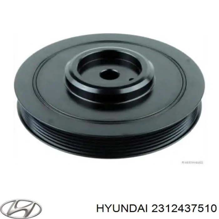 Шкив коленвала (демпфер) Hyundai/Kia 2312437500 цена, от 51.67 USD