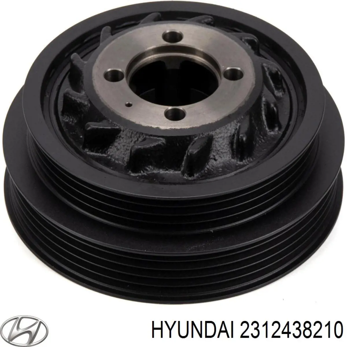 Купить 2312438210 Hyundai/Kia Шкив-демпфер коленвала