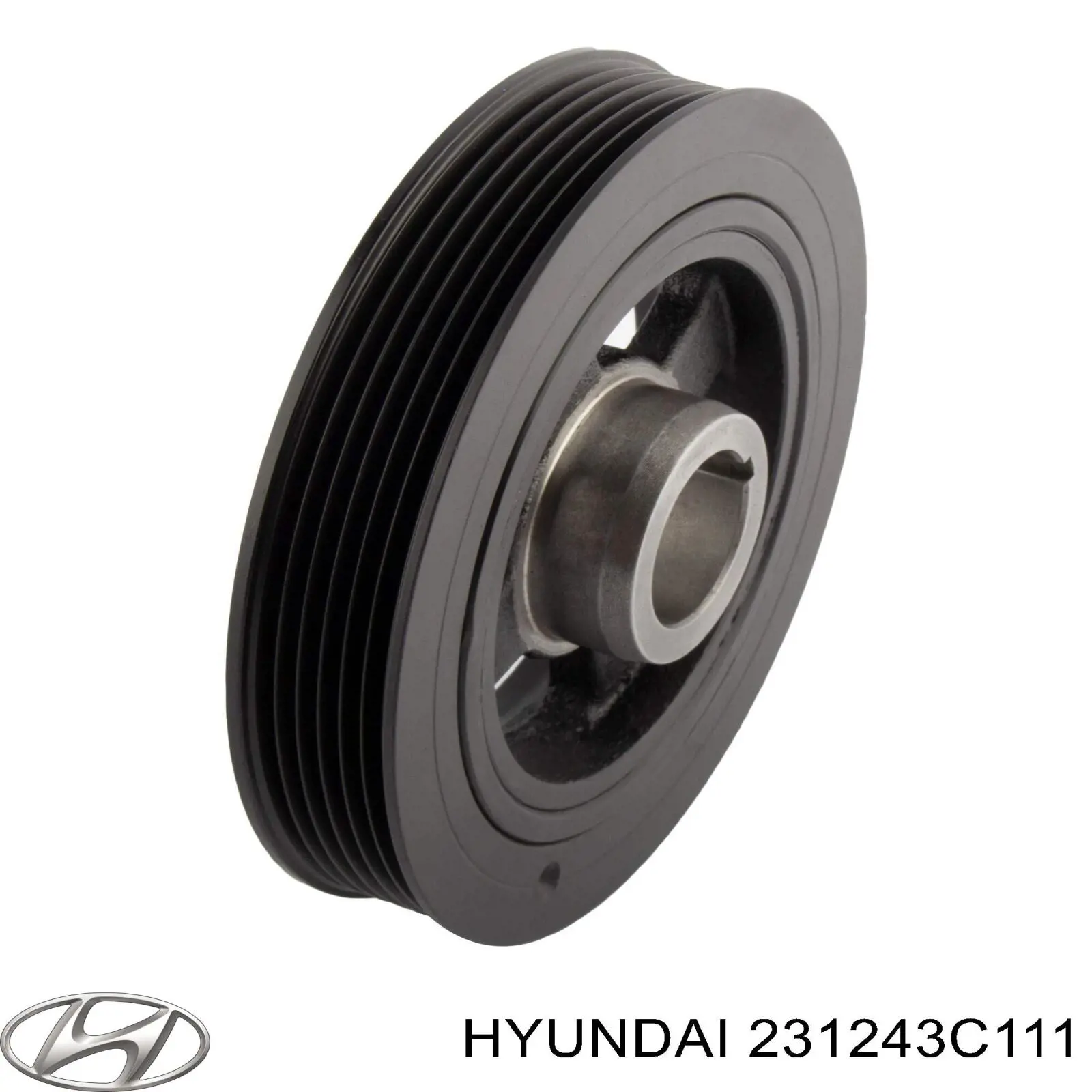Демпфер коленвала Hyundai/Kia 231243C111