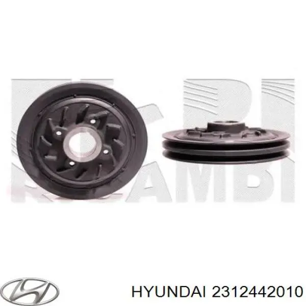 Демпфер коленвала Ashika 1220HH05