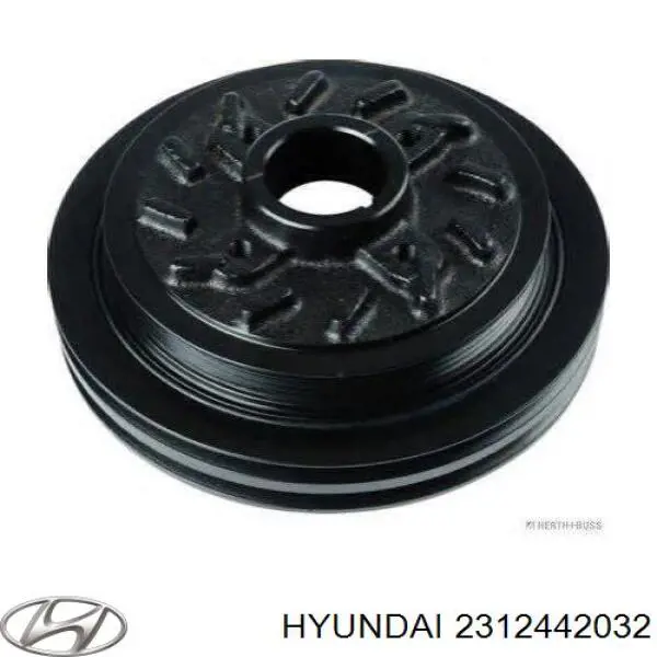 2312442032 Hyundai/Kia шкив коленвала