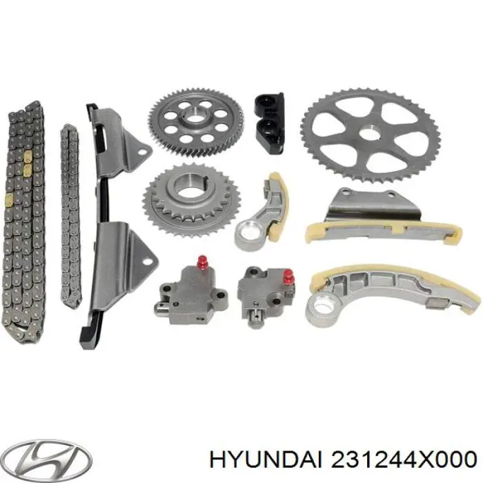 Купить 231244X000 Hyundai/Kia Шкив-демпфер коленвала