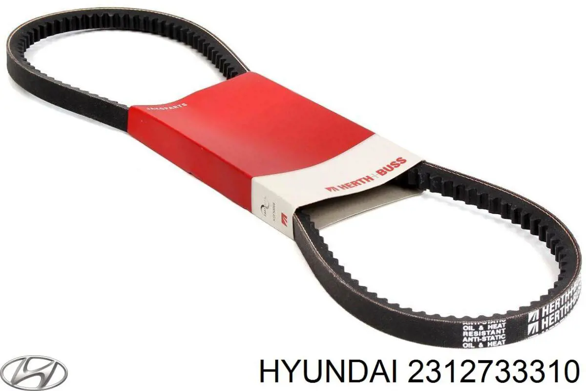 2312733310 Hyundai/Kia ремень генератора