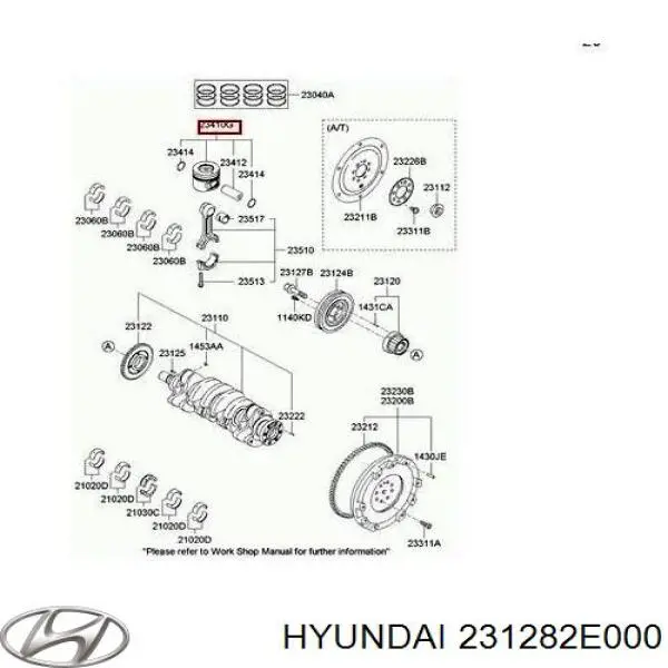 231282E000 Hyundai/Kia 