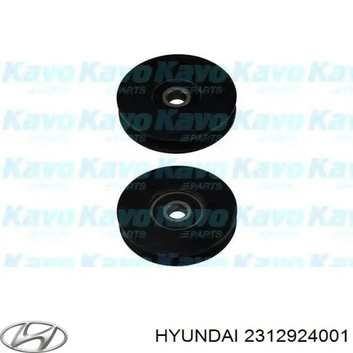 231294A001 Hyundai/Kia ролик натяжителя приводного ремня