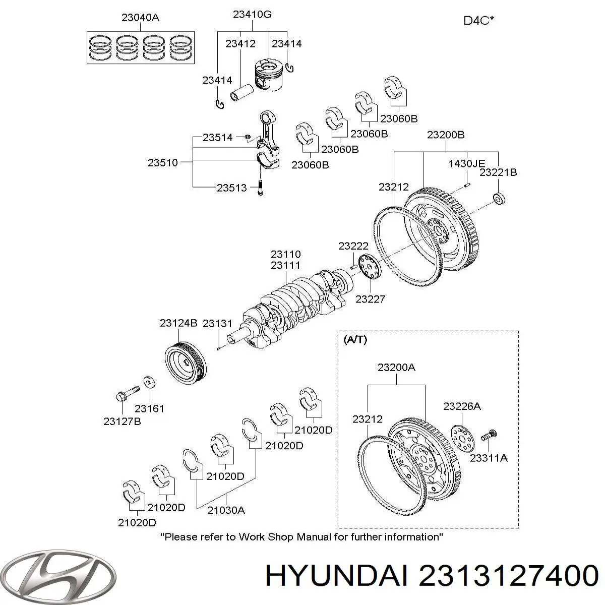  2313127400 Hyundai/Kia