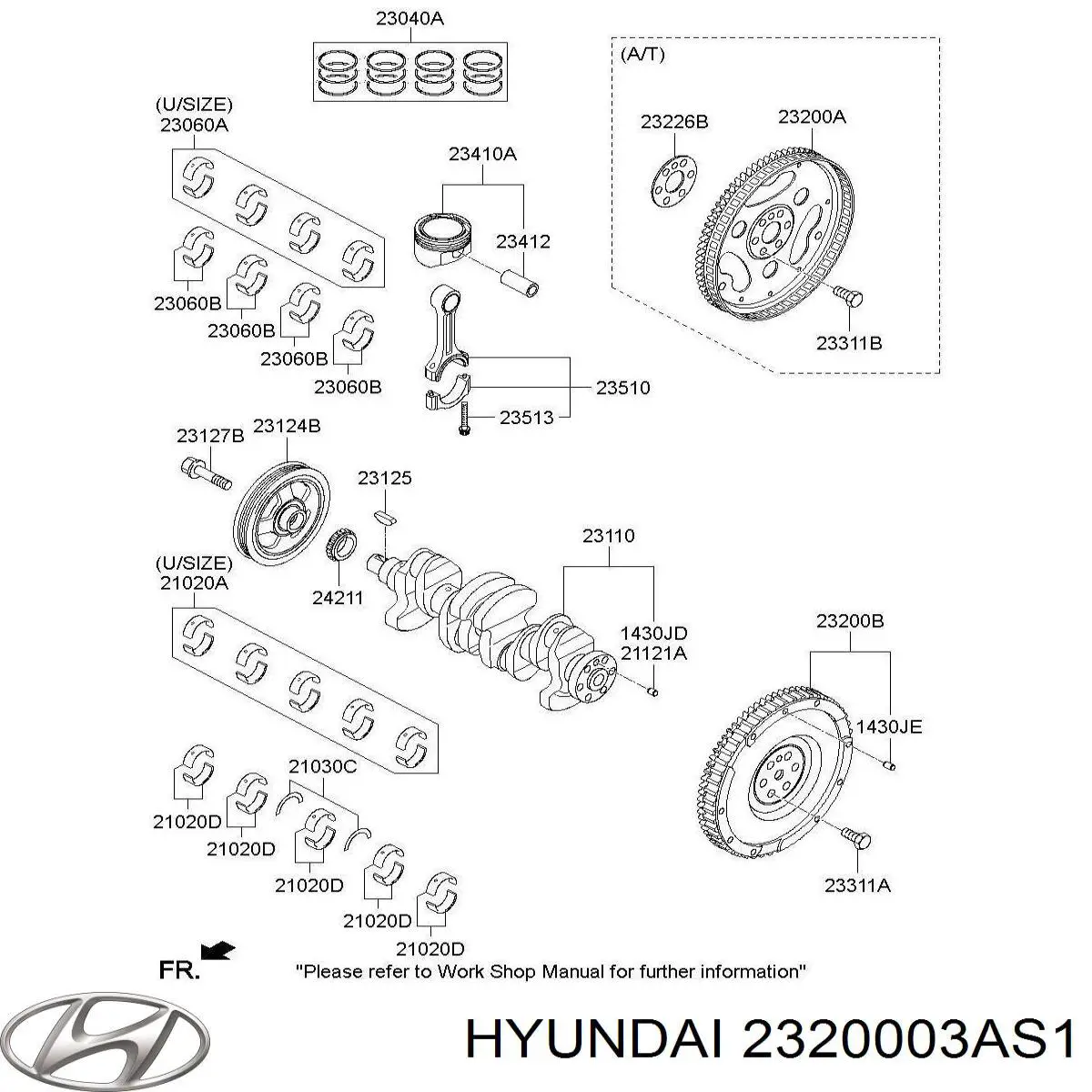  2320003AS1 Hyundai/Kia