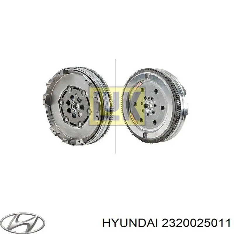 Маховик двигателя Hyundai/Kia 2320025011 цена, от 127.12 USD