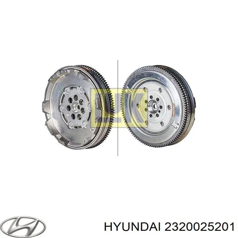 Маховик двигателя Hyundai/Kia 2320025201 цена, от 809.42 USD