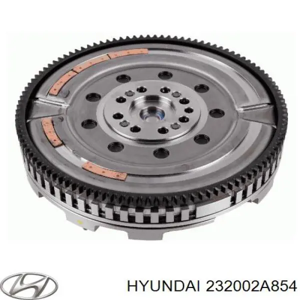 Купить 232002A854 Hyundai/Kia Маховик с зубчатым ободом