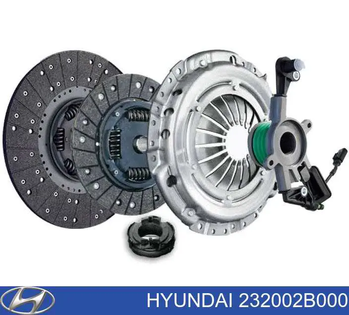 Маховик двигателя Hyundai/Kia 232002B000