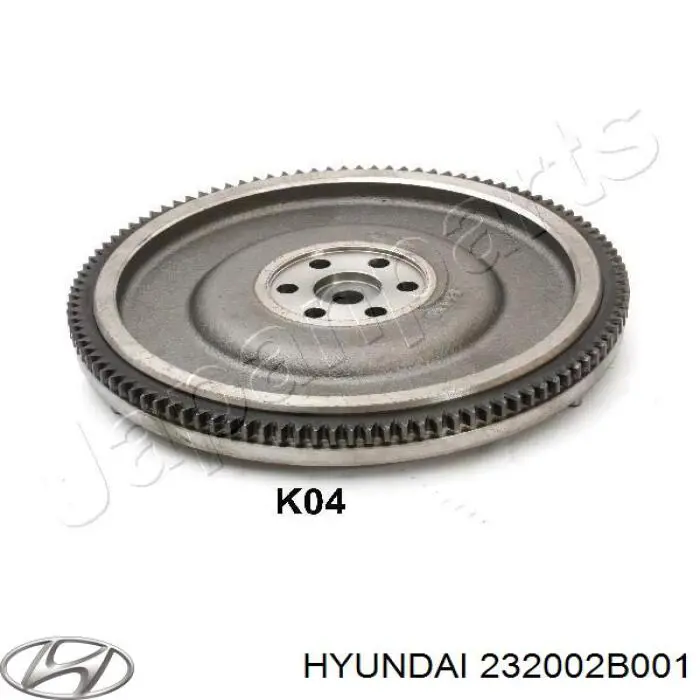 Маховик двигателя Hyundai/Kia 232002B001