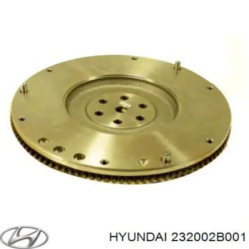 Купить 232002B001 Hyundai/Kia Маховик с зубчатым ободом