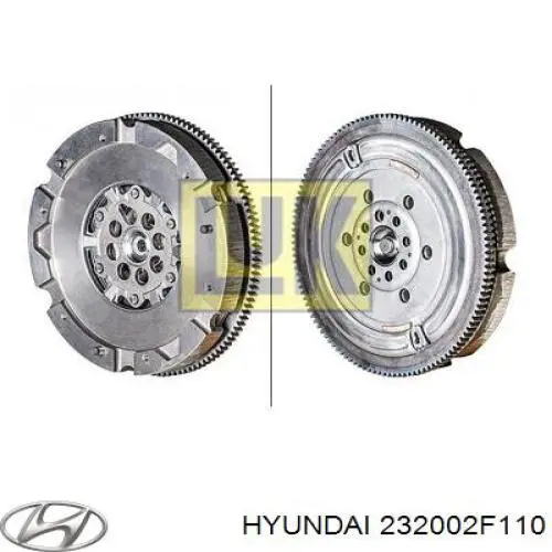 Купить 232002F110 Hyundai/Kia Маховик с зубчатым ободом