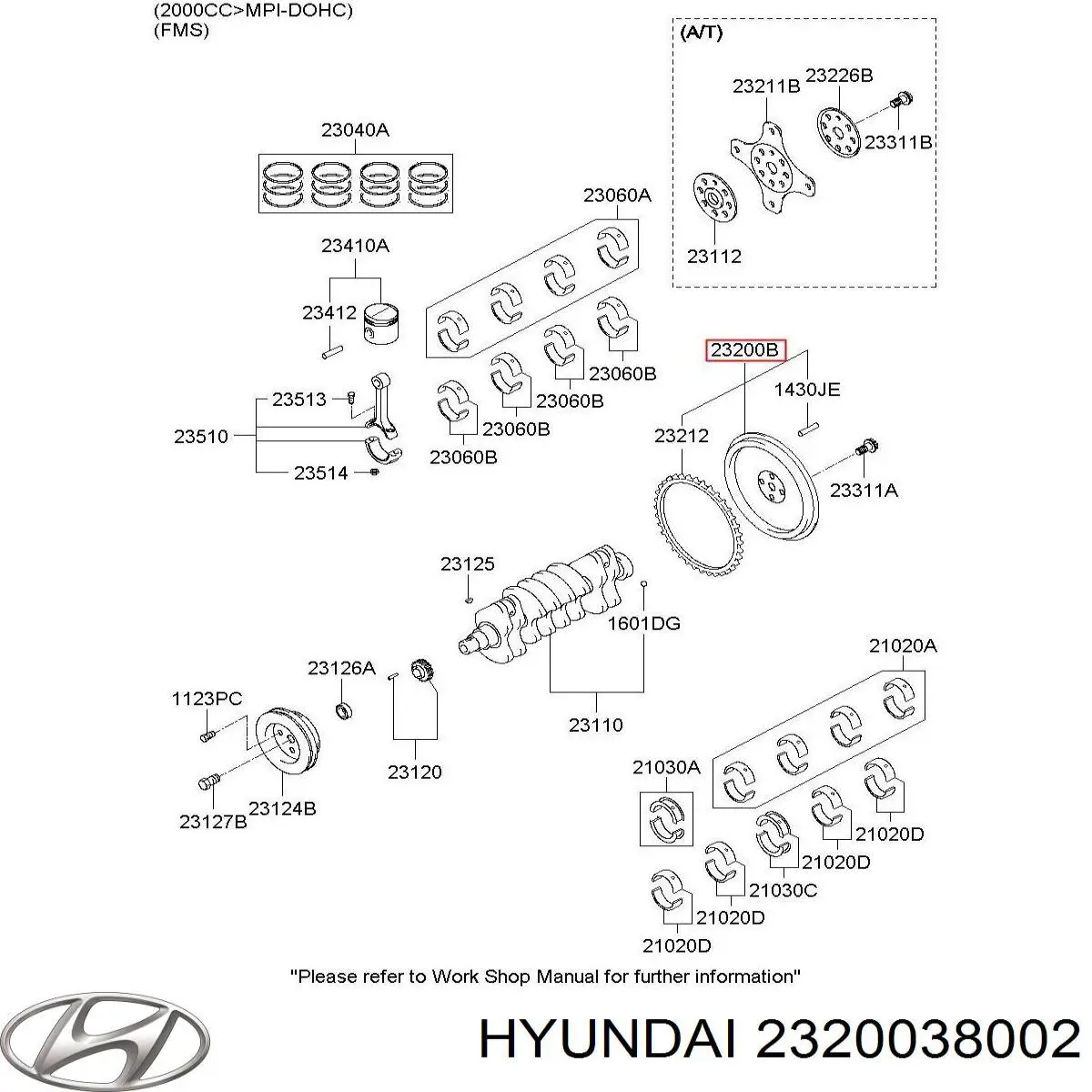 2320038001 Hyundai/Kia 