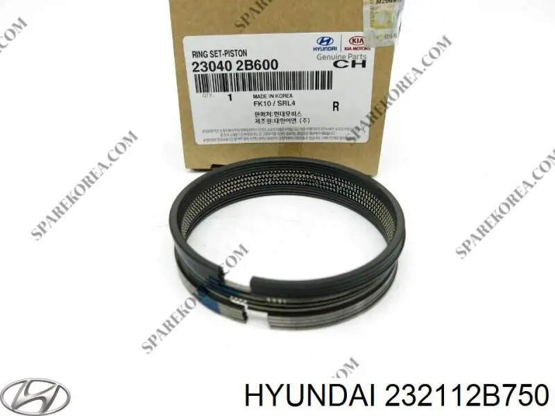 Купить 232112B750 Hyundai/Kia Маховик с зубчатым ободом