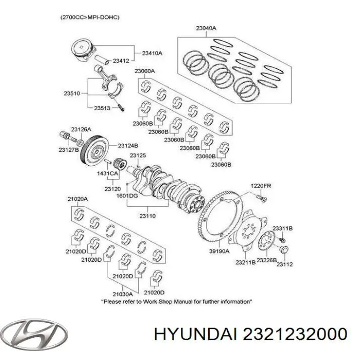 2321232000 Hyundai/Kia 