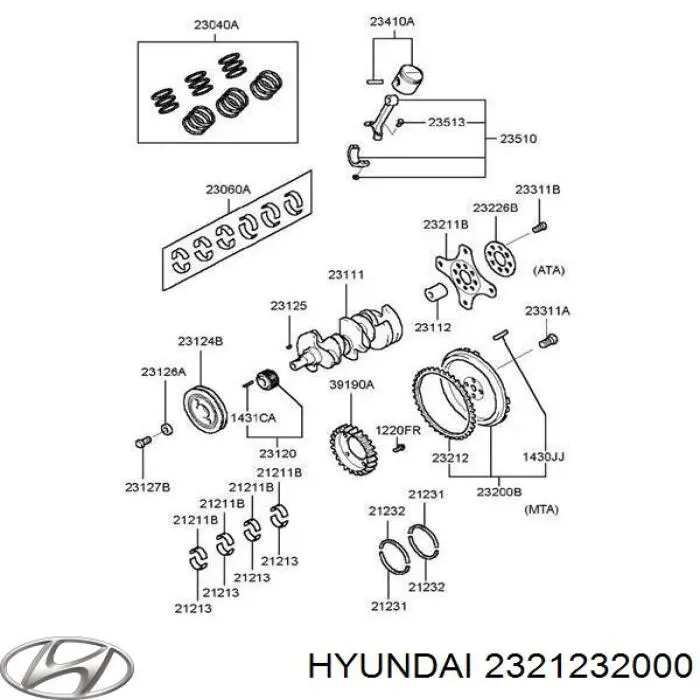 Coroa de volante para Hyundai Sonata IV EU4