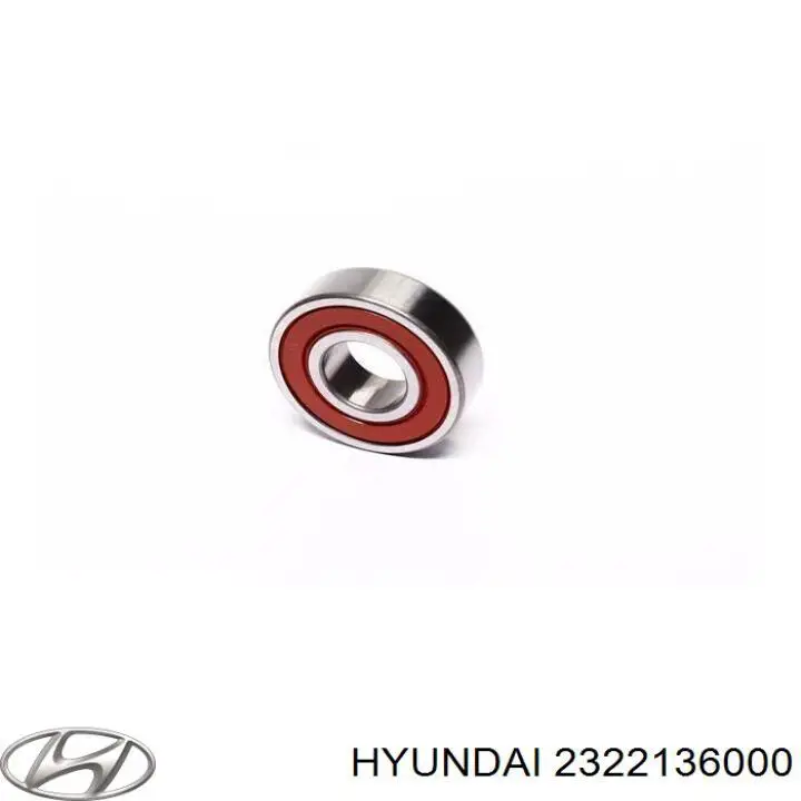 Купить 2322136000 Hyundai/Kia Опорный подшипник первичного вала КПП (центрирующий подшипник маховика)