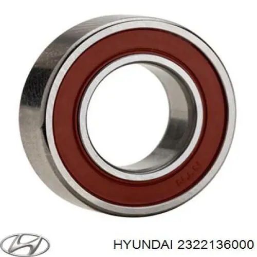 Опорный подшипник первичного вала КПП (центрирующий подшипник маховика) Hyundai/Kia 2322136000 цена, от 2.68 USD