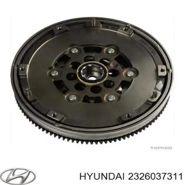 Купить 2326037311 Hyundai/Kia Маховик с зубчатым ободом