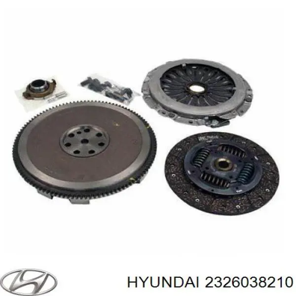 Купить 2326038210 Hyundai/Kia Маховик с зубчатым ободом