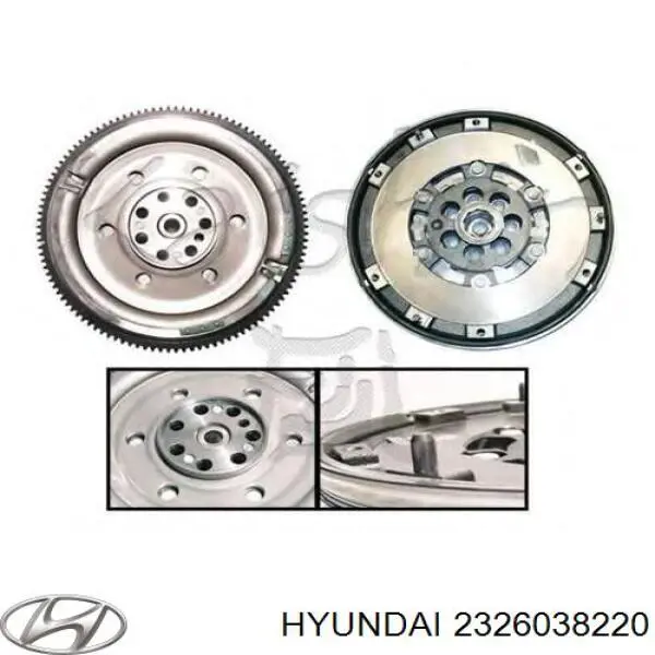 2326038220 Hyundai/Kia маховик