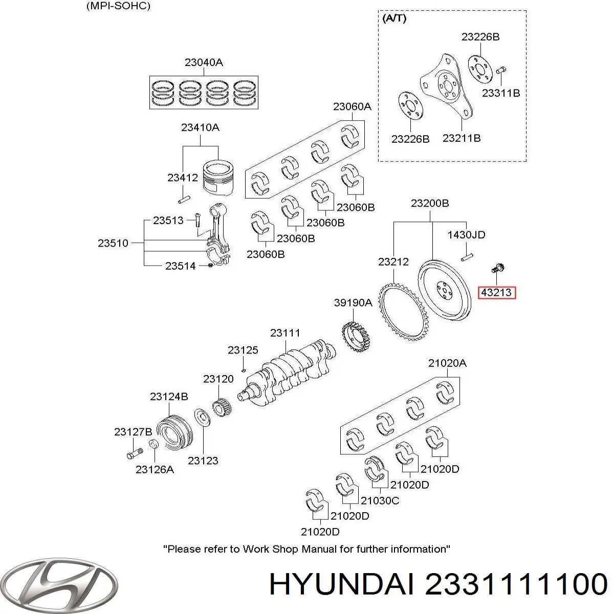 4321321000 Hyundai/Kia 