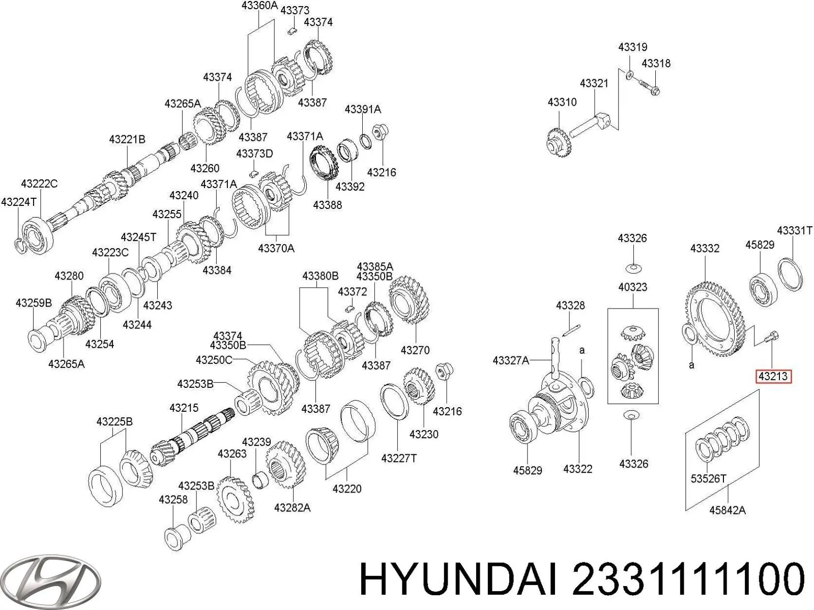  Hyundai/Kia 4321322600 цена, от 3.97 USD