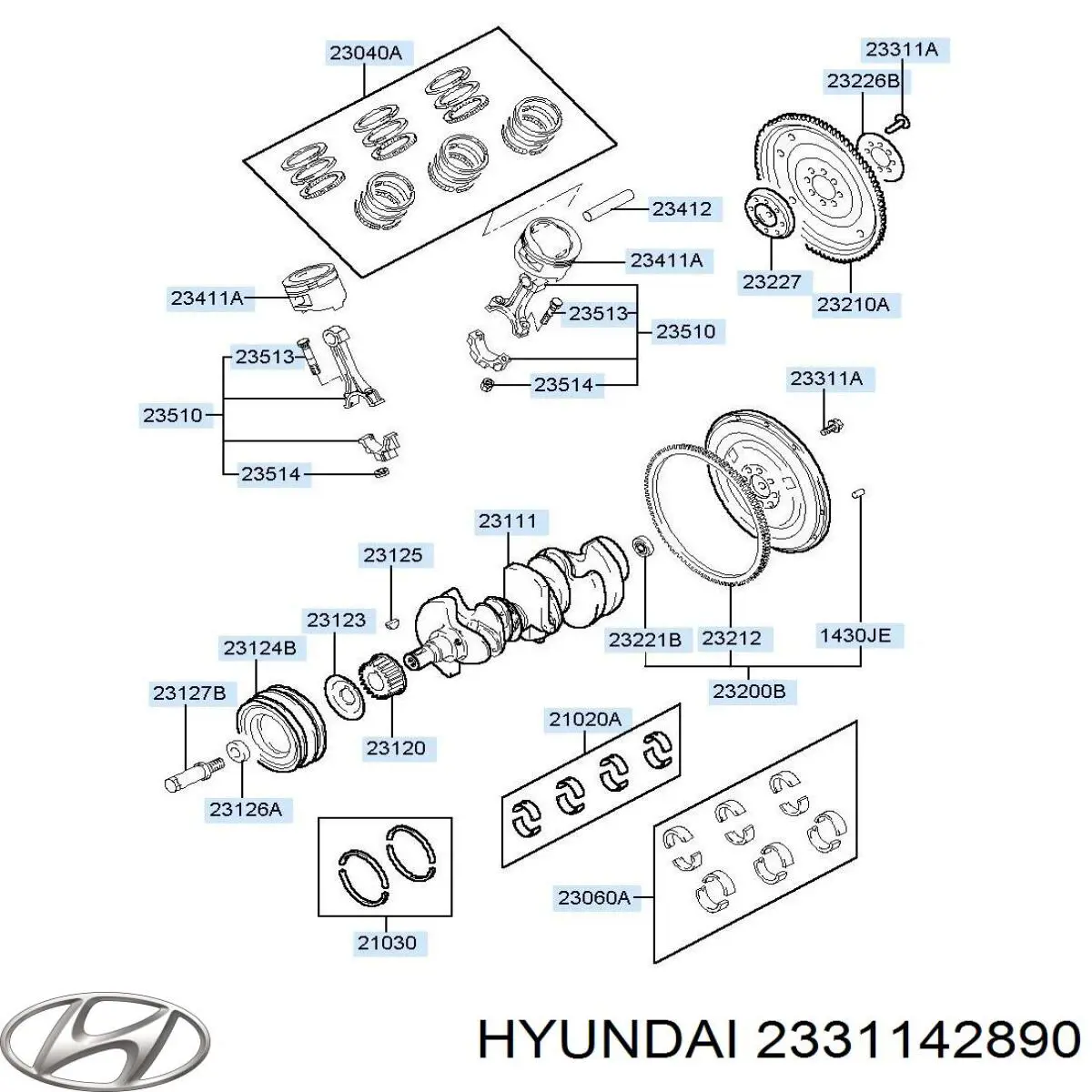 2331142890 Hyundai/Kia 