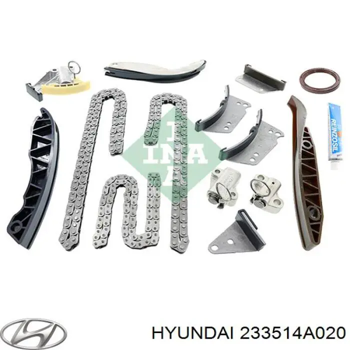 Цепь ГРМ нижняя Hyundai/Kia 233514A020 цена, от 22.77 USD