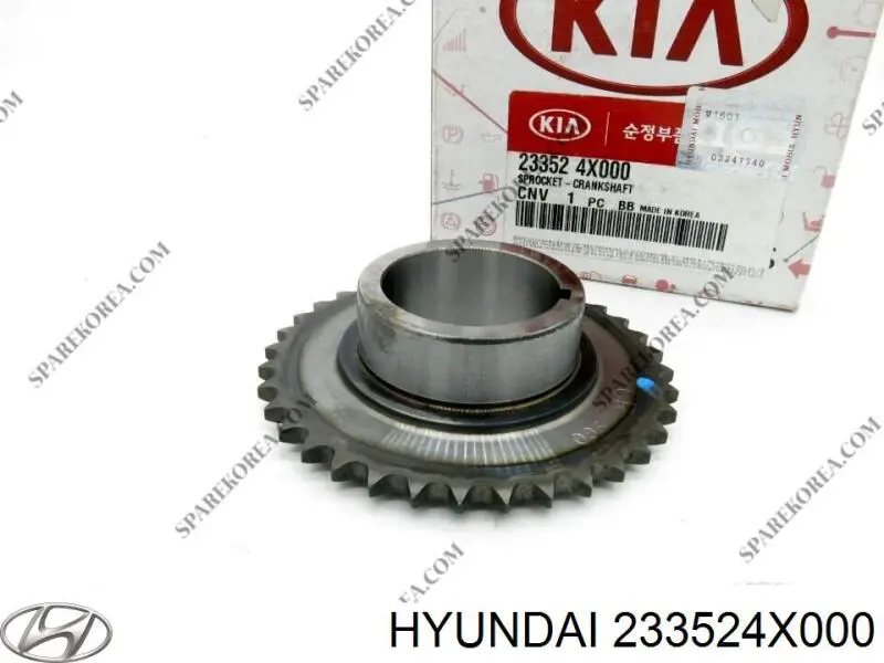 Звезда коленвала вала Hyundai/Kia 233524X000 цена, от 46.47 USD