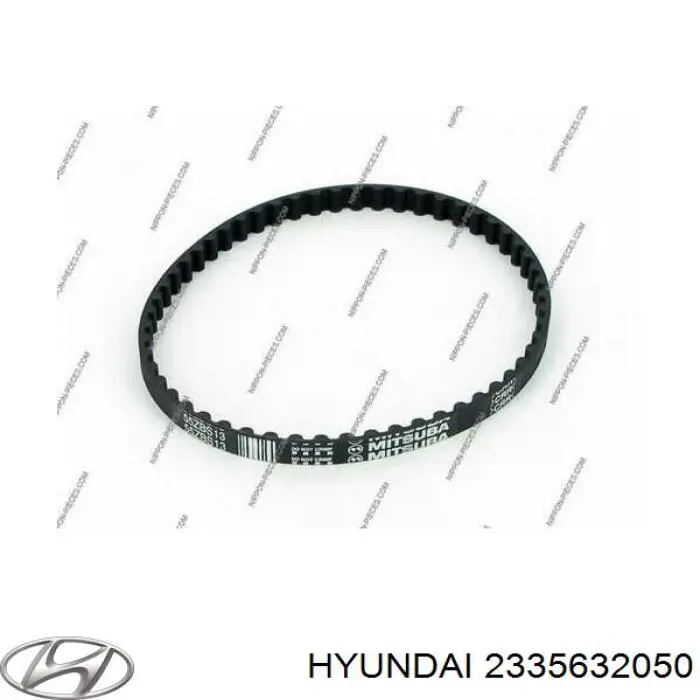 Correa dentada, eje de balanceo 2335632050 Hyundai/Kia