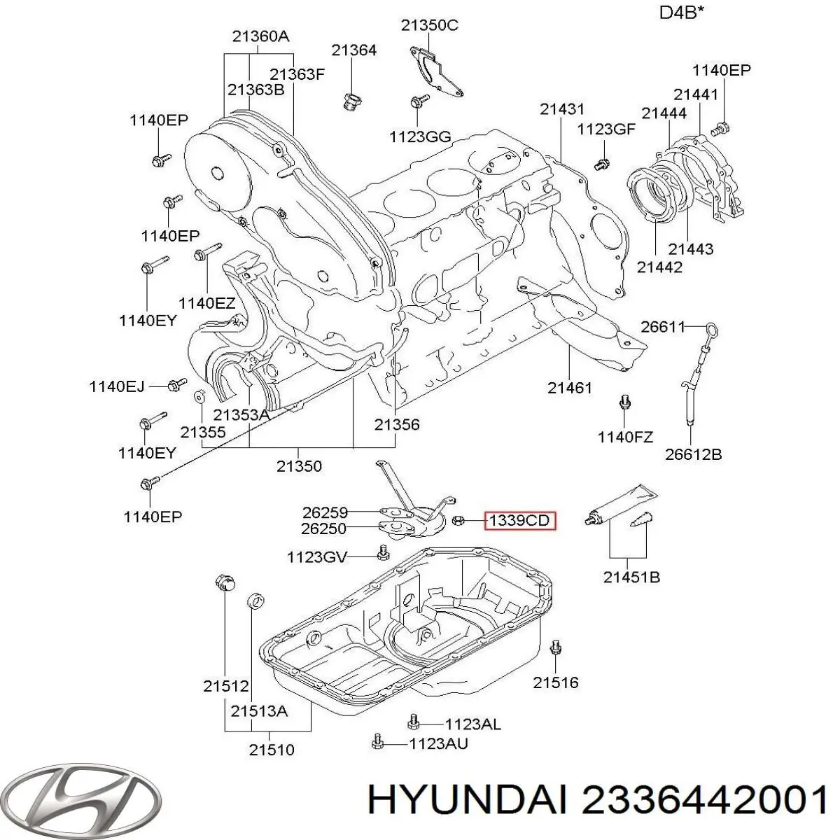  2336442001 Hyundai/Kia