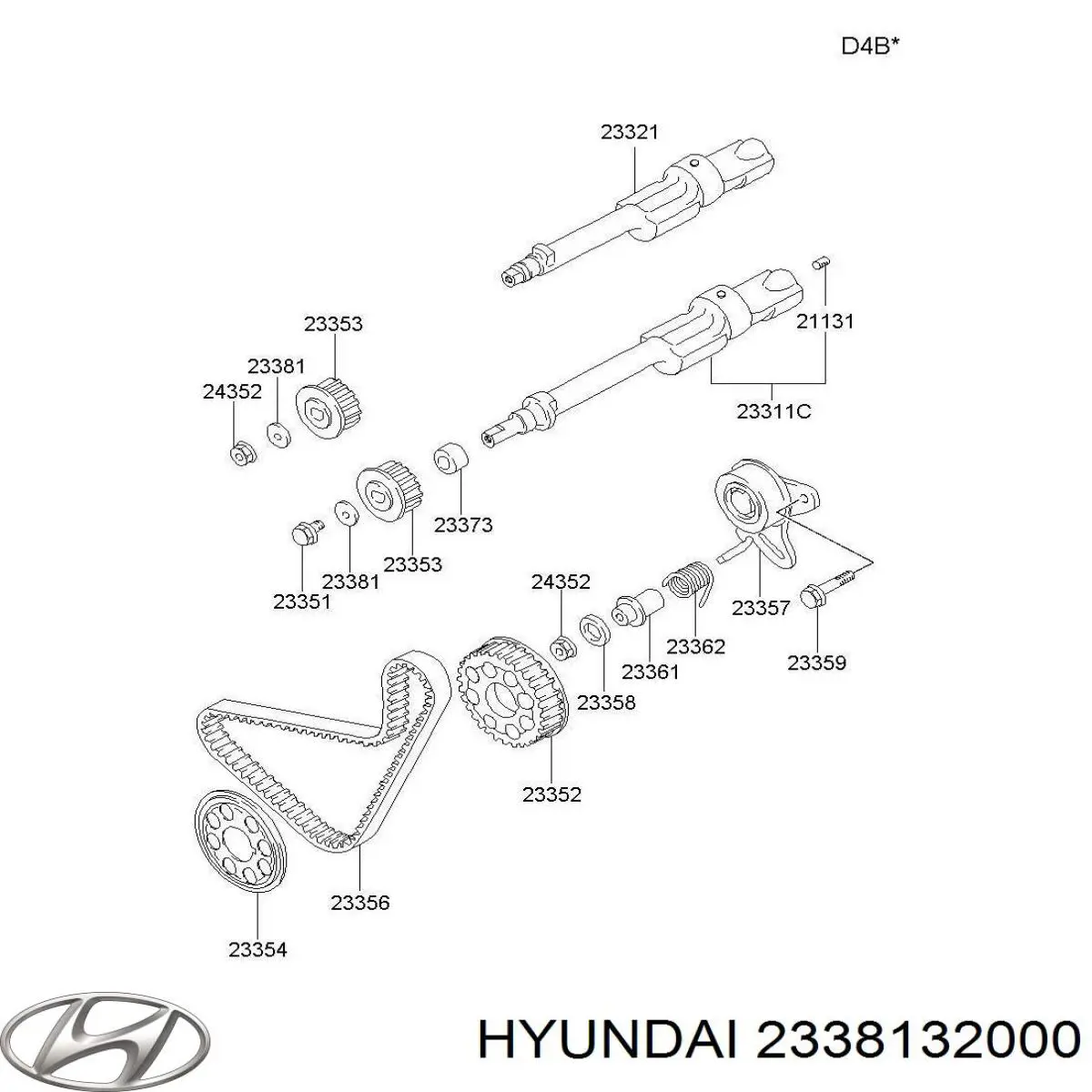  2338132000 Hyundai/Kia