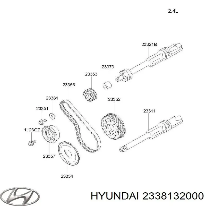  Hyundai/Kia 2338132000 цена, от  USD