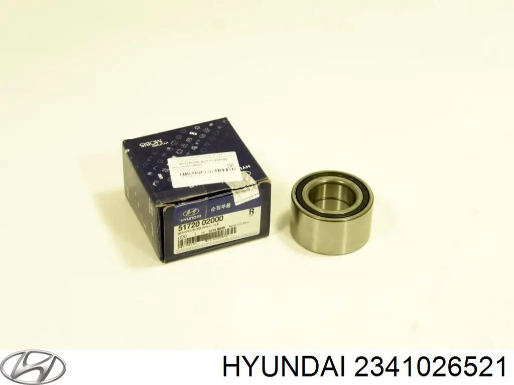 2341026520 Hyundai/Kia поршень с пальцем без колец, std